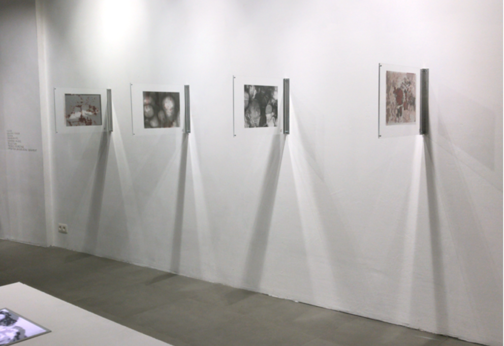 Scénographie Je photocopie du sable, Galerie Artichaut